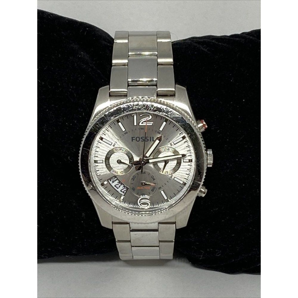 Fossil ES3883 Women Silver Stainless Steel Analog